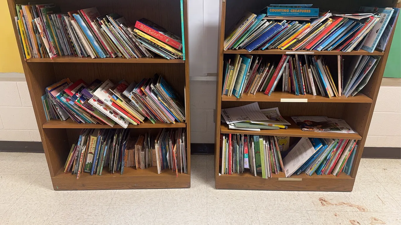 (3) Bookshelves w/ Books