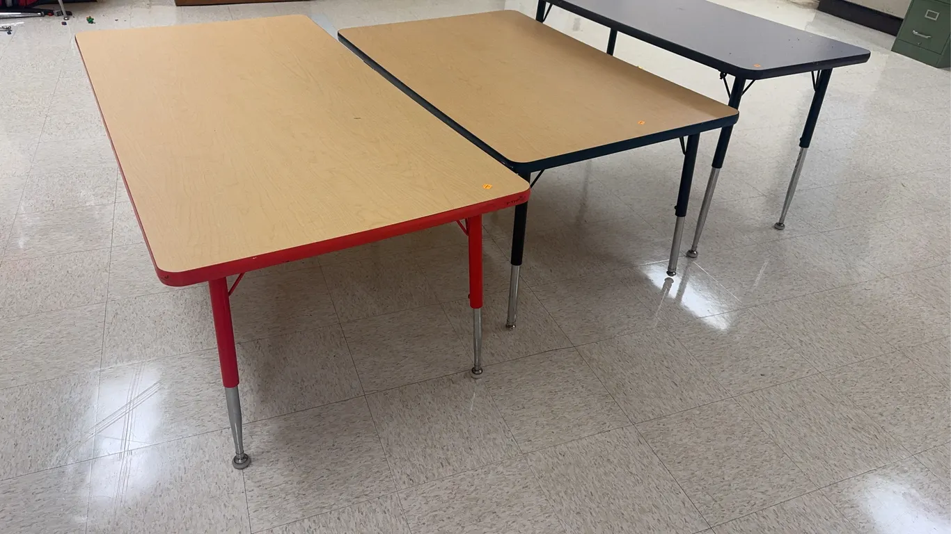 (3) Classroom Tables