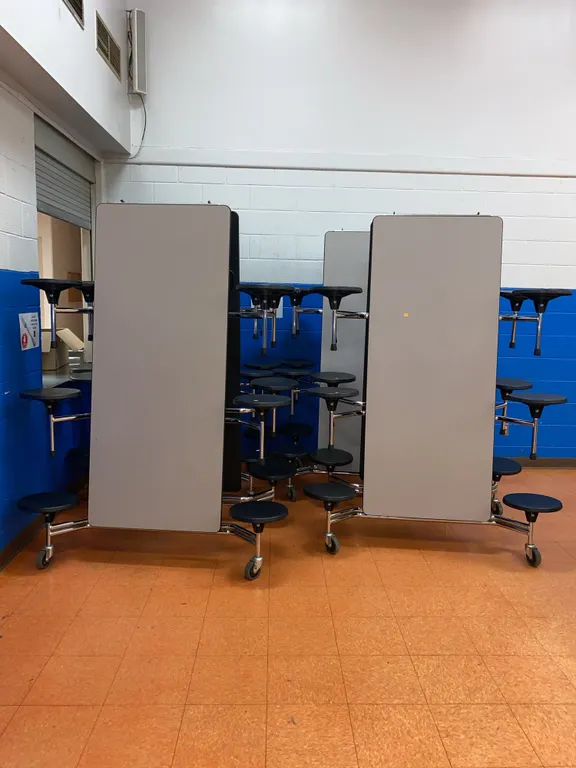 (4) Folding Lunch Tables
