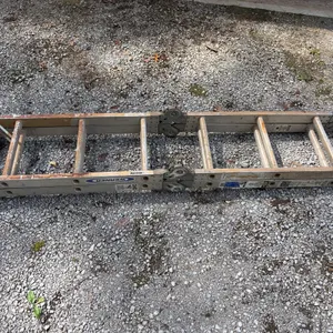 Werner 6' stepladder/12' ladder