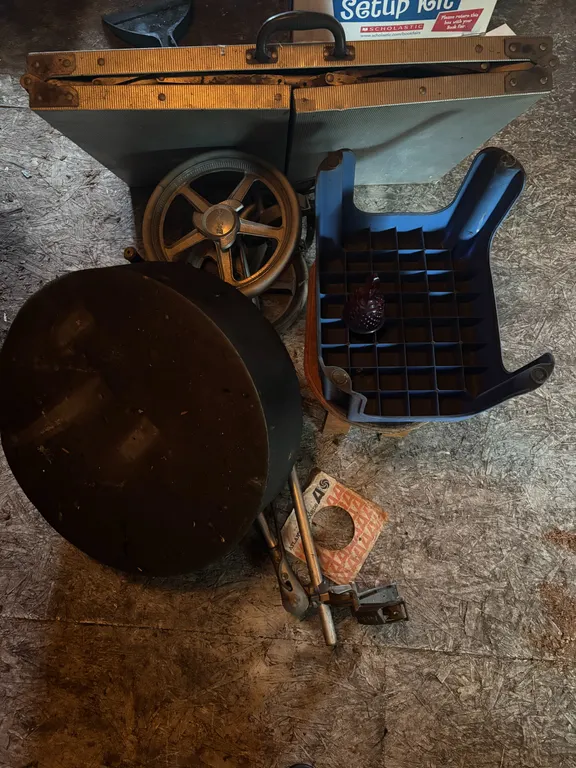 Step stool, golf caddy & more