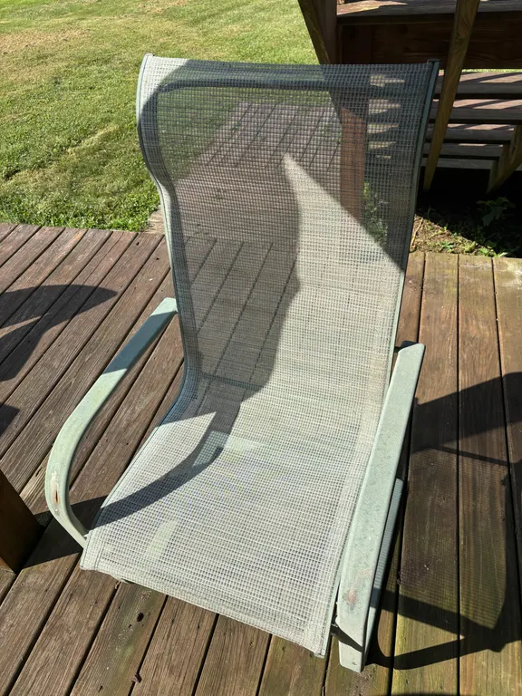 Patio table and (6) chairs