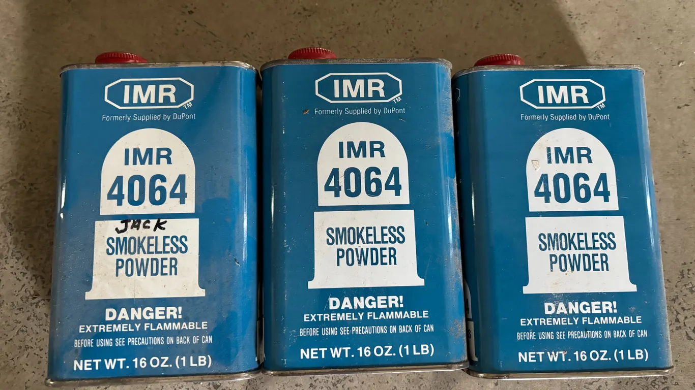 (3)- Cans of Smokeless Powder