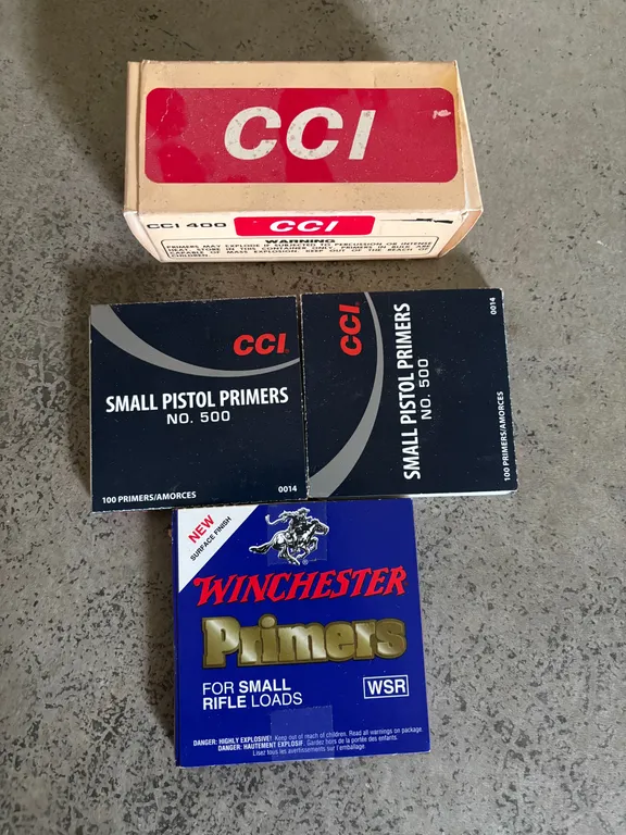 Small Rifle & Pistol Primers