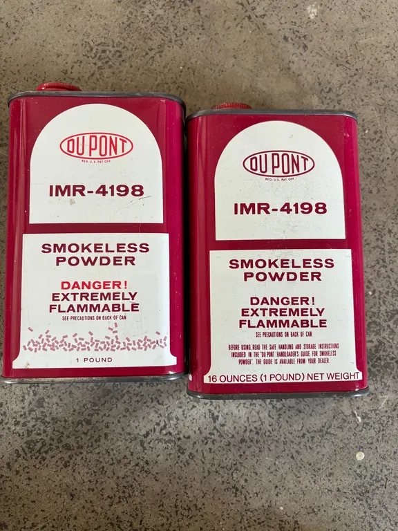 Du Pont Smokeless Powder