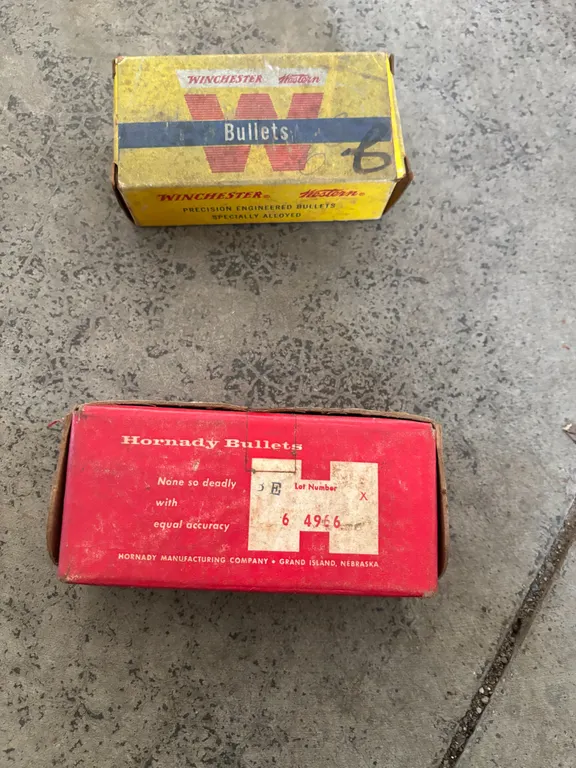 Rifle Bullets & Empty Cartridges