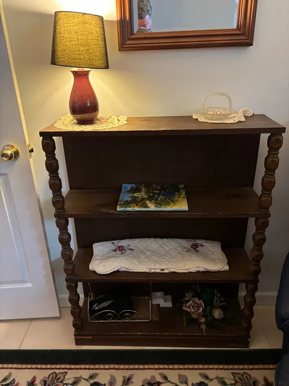 4 Shelf Stand (9.5"W x 33"L x 41.5"H) Contents Do Not Sell