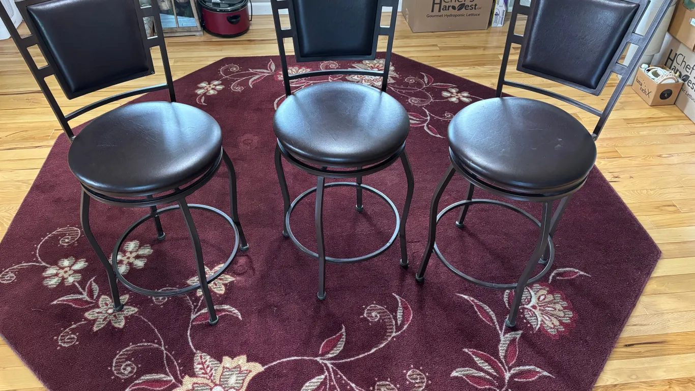 (3)-Barstools (38"H) Contents Do Not Sell
