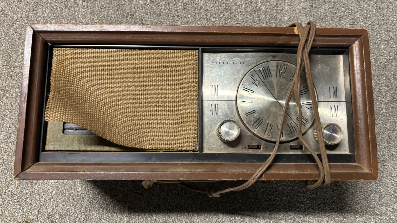 Vintage radio