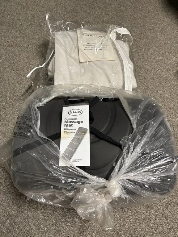 Heated mattress pad & massage mat