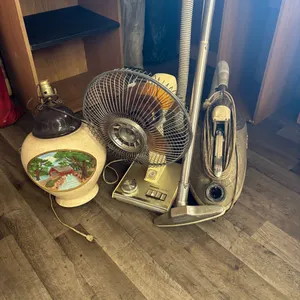 Sweeper, fan and lamp