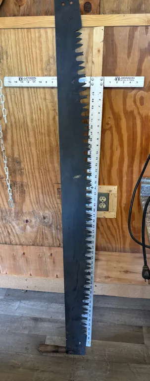 Crosscut saw and drywall square