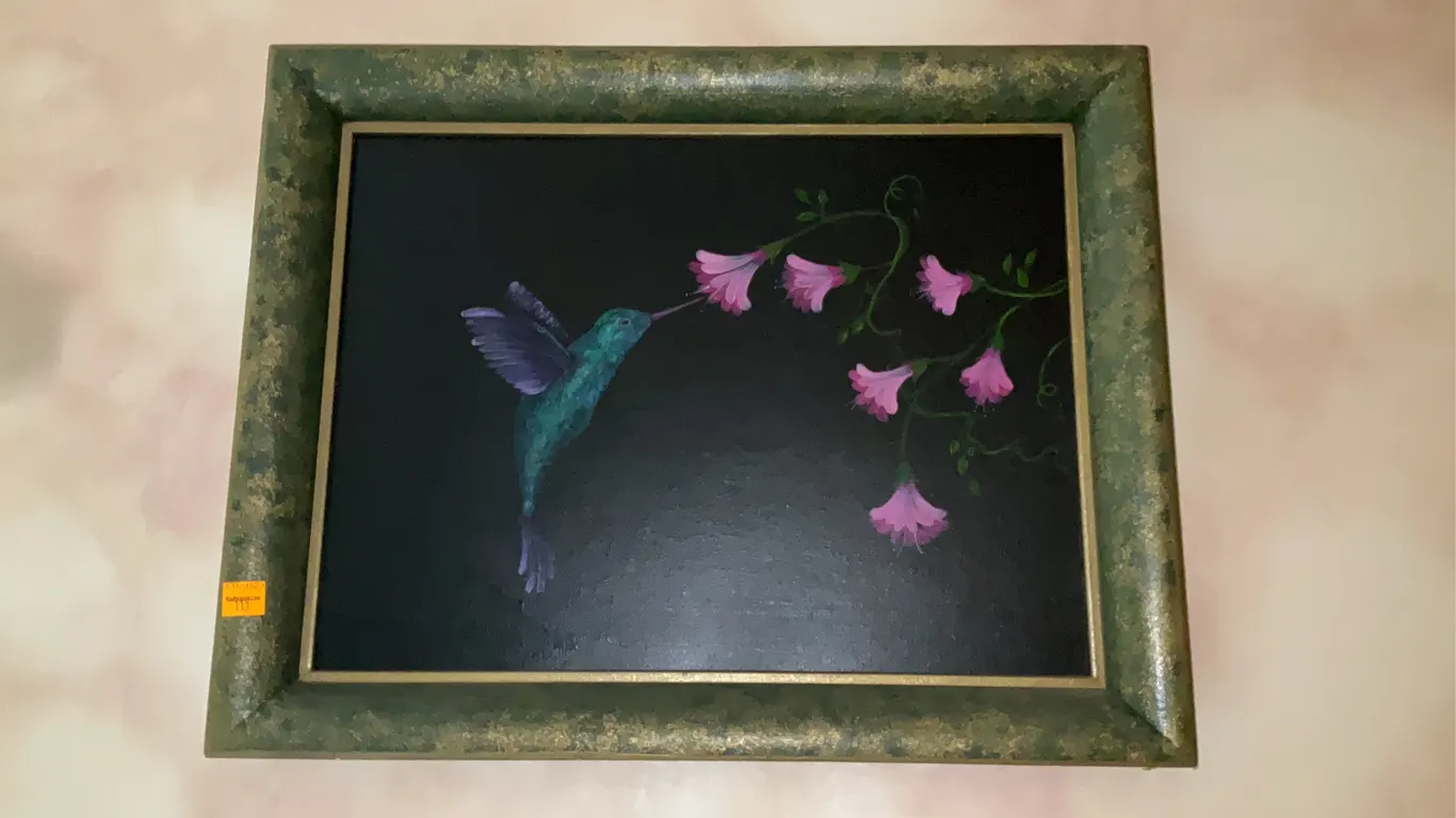 Framed Print of Hummingbird