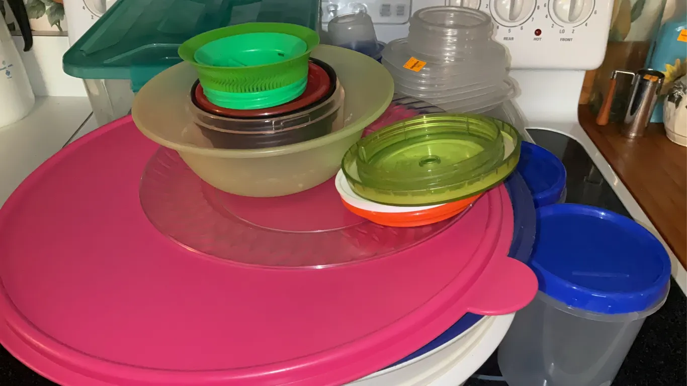 Assortment of Plastic Food Storage