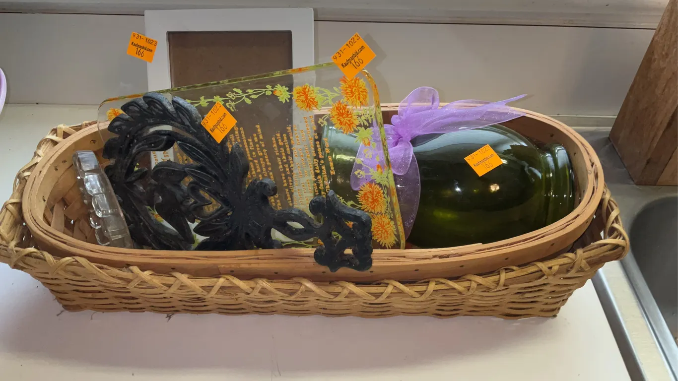 Basket with Misc. Contents
