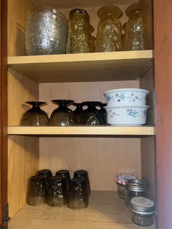 Glass Cups, Etc.