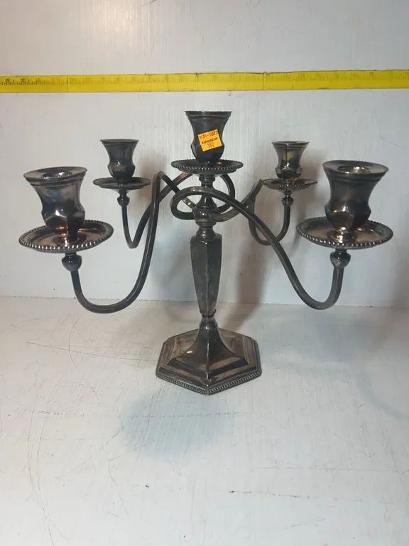 Silverplated Candelabra