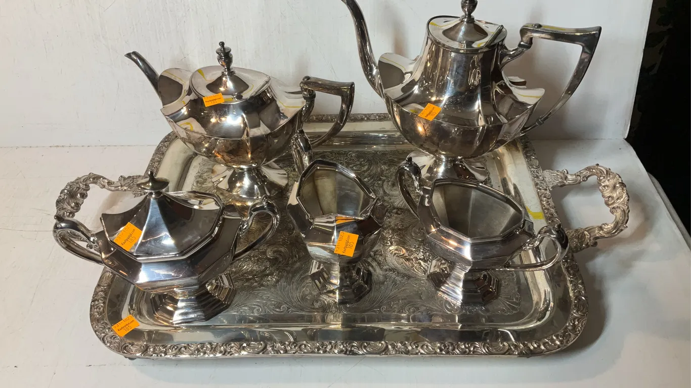 Reed and Barton Silverplated Tea Set