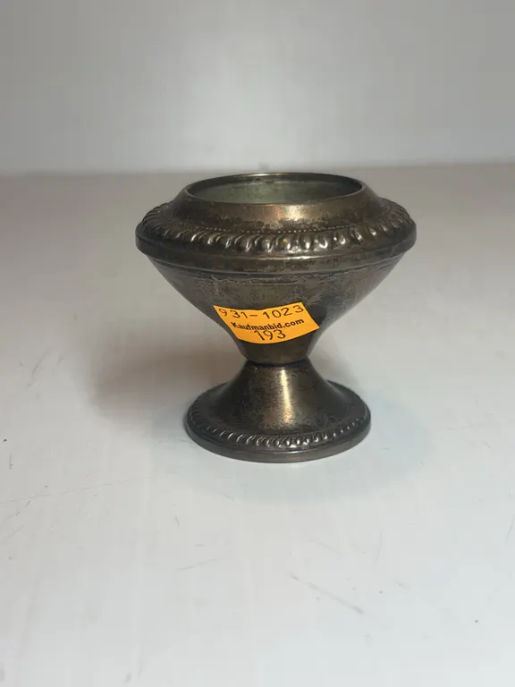 Weighted Sterling Candle Holder