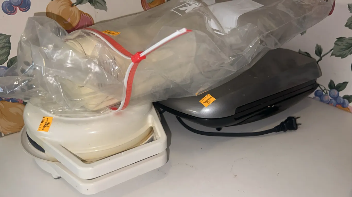 Toastmaster Waffle Baker, Black and Decker Griddle Press, FoodSaver