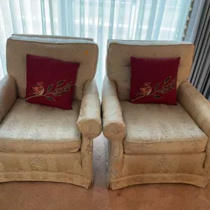 (2) Matching Upholstered Arm Chair