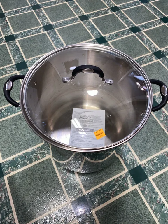 Tramontina 22 quarter Stainless steel Stock Pot