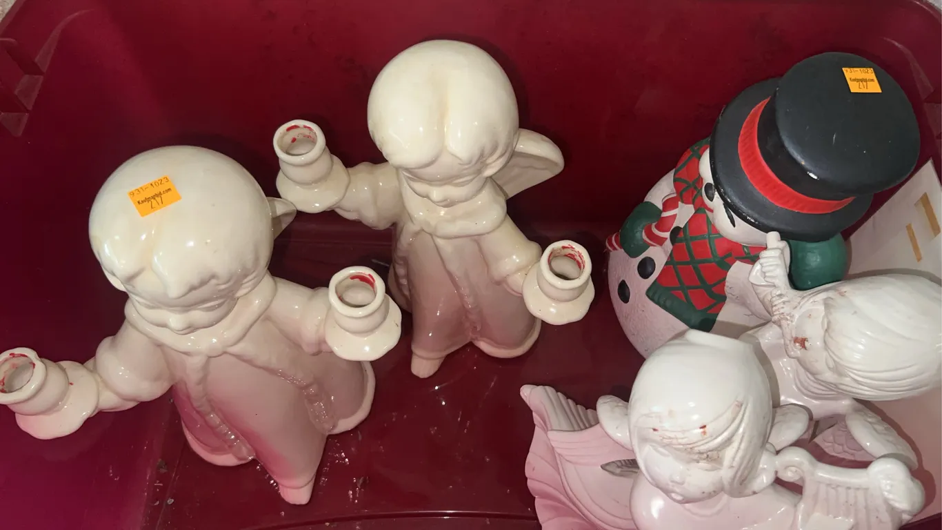 Ceramic Christmas Figurines