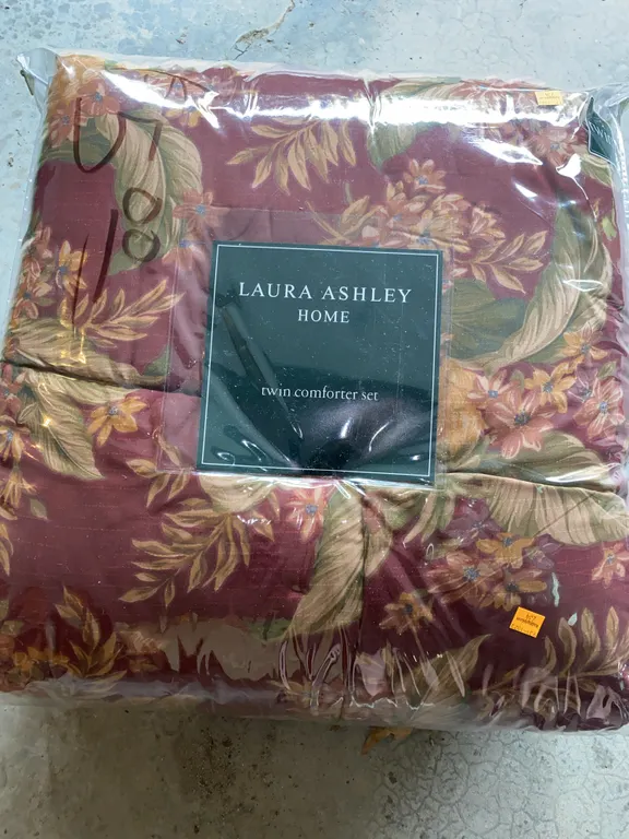 Laura Ashley Twin size quilt and more
