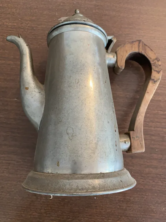 Stieff Pewter kettle