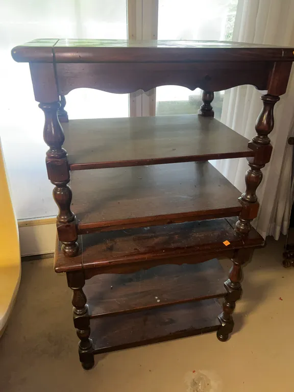 (2) Vintage Wooden Side Tables