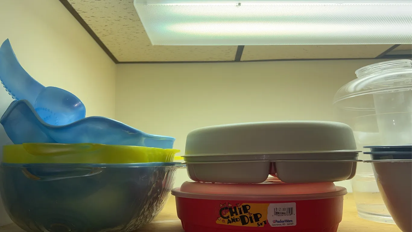 Assortment of Plastic Dishes