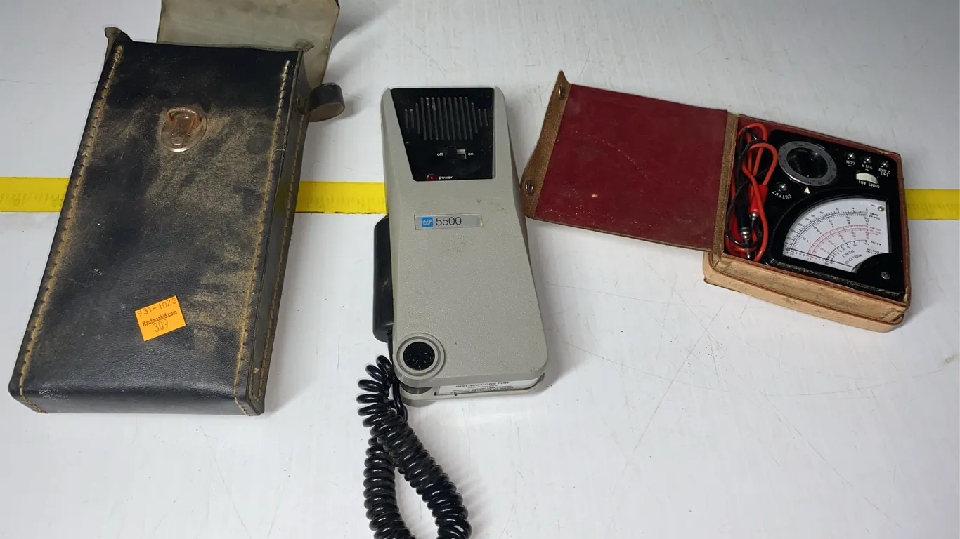 Refrigerant detector, Volt meter