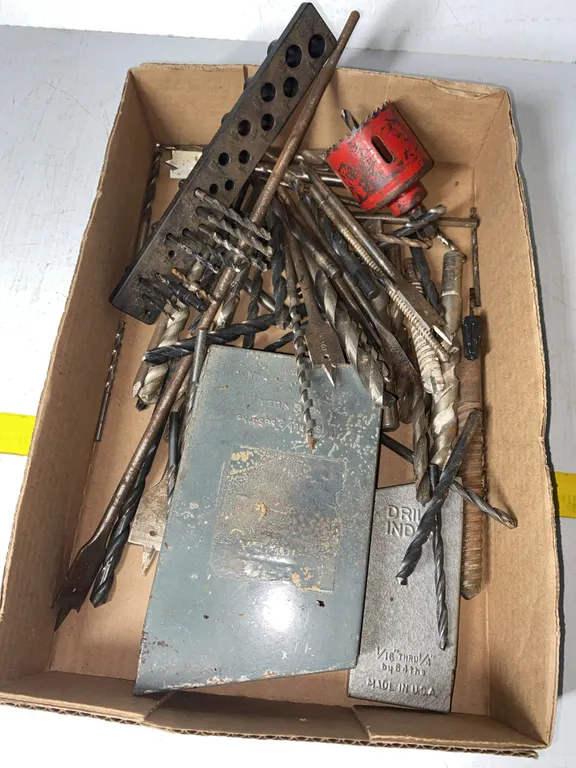 Assortment of drill bits
