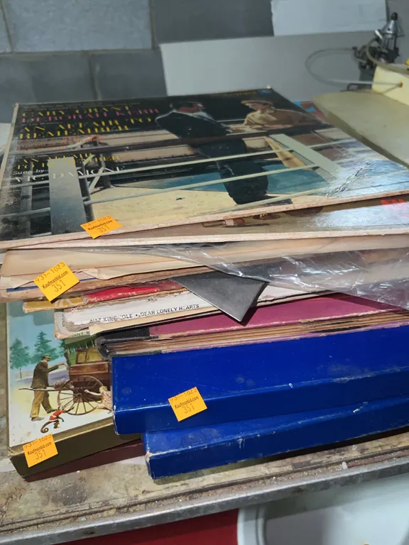 Assortment of Vinyl Records