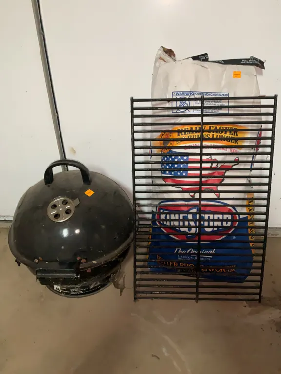 Weber Tabletop Charcoal Grill, Charcoal, Grill Rack