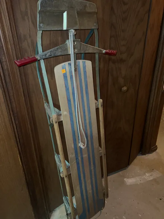 Vintage Wooden Hawthorne Sled