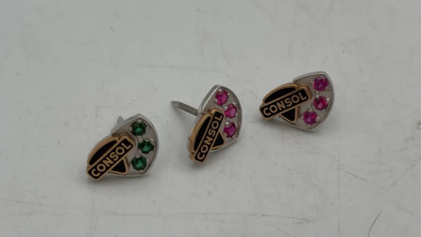 (3) 10K Gold Consol Pins -4.7 gr.