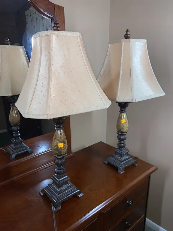 (2) Table Lamps