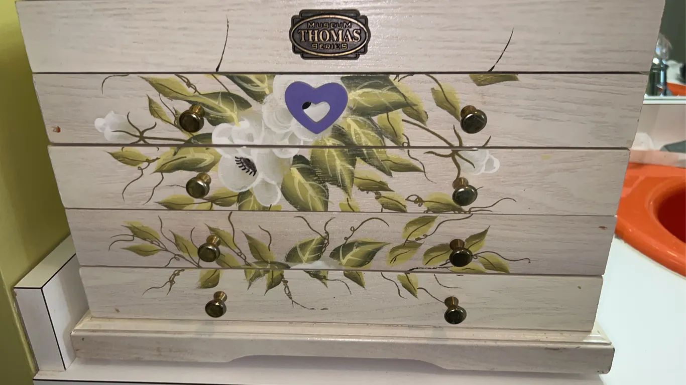Thomas Museum Series Wooden 4 Drawer Jewelry Box