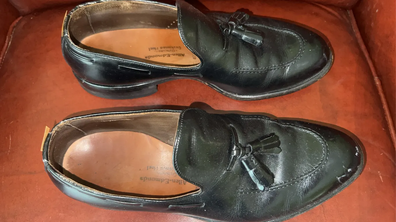 Allen Edmonds Men’s Dress Shoes Size 9.5 BLACK