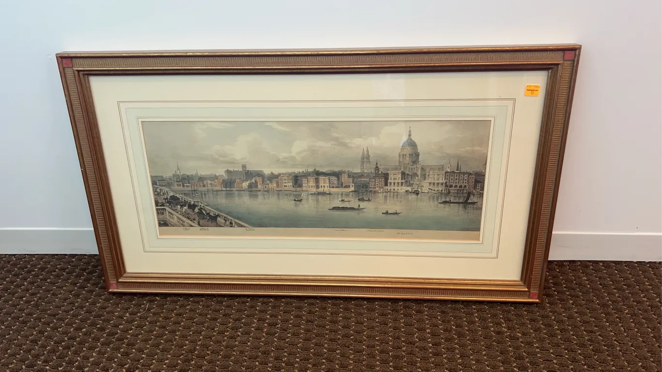 “Carron Wharf” by S.Martin Lingate
