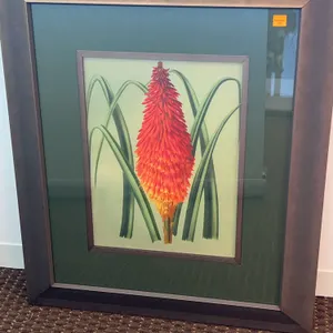 Giclee Print with Linen Mat and Wood Fillet Conservation Glass