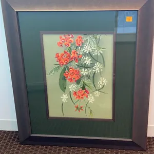 Giclee Print with Linen Mat and Wood Fillet, Conservation Framing
