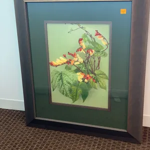 Giclee Print with Linen Mat and Wood Fillet, Conservation Framing