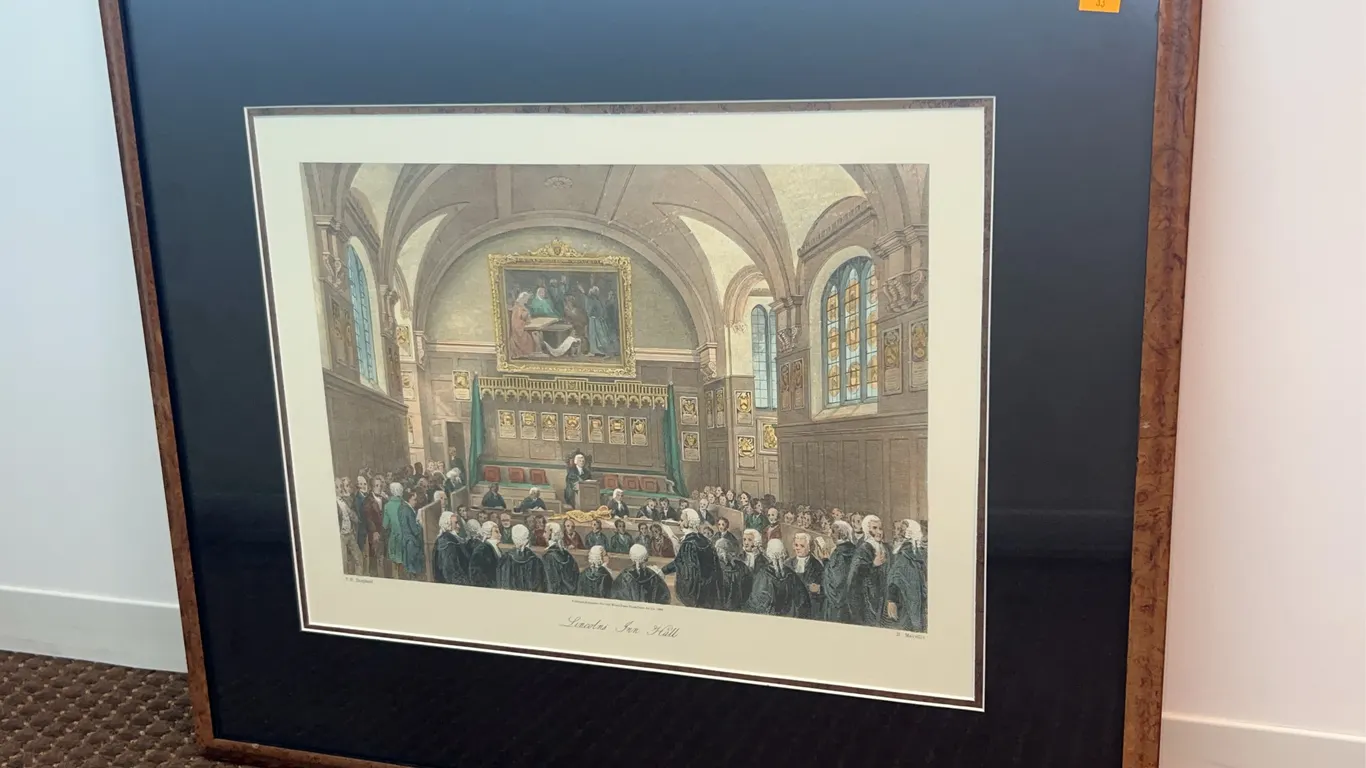 “Lincolns Inn Hall” by T.H. Shepherd and H. Melville