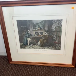 “A Breach of Promise” by W. Dendy Sadler, Hand Drawn
