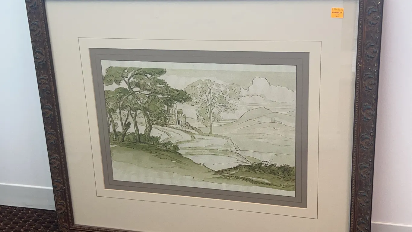 “ Italian Countryside lll” Fames Sketched Art