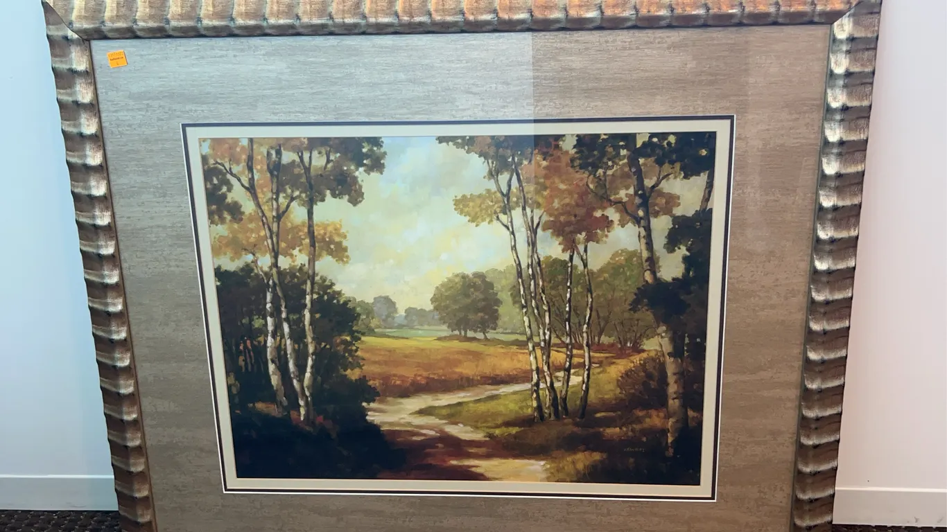 “Country Walk” by Graham Reynolds Conservation Glass