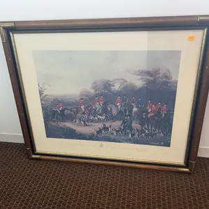 “ The Burt Hunt” Framed Wall Print