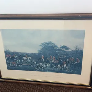 “ Sir Richard Sutton and The Quorn Hounds” Framed Wall Print